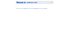 Desktop Screenshot of bumpback.com
